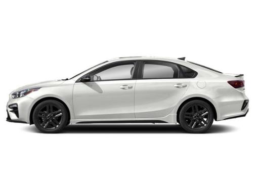 Clear White 2020 Kia Forte GT-Line