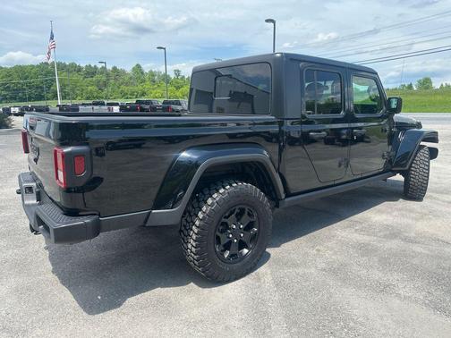Black Clearcoat 2023 Jeep Gladiator Sport