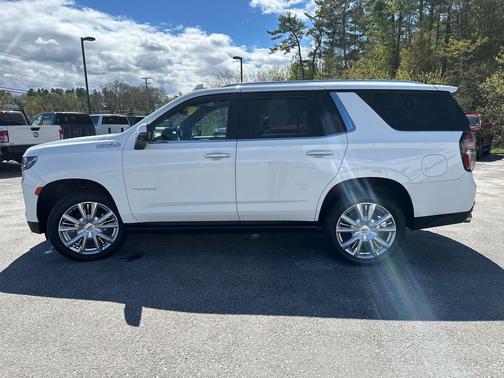 Summit White 2021 Chevrolet Tahoe 4WD High Country