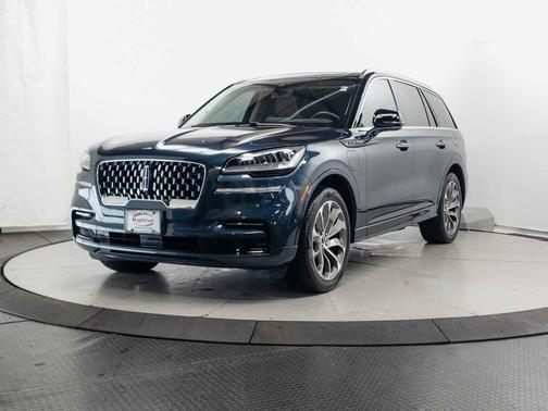 Flight Blue Metallic Clearcoat 2023 Lincoln Aviator Grand Touring AWD