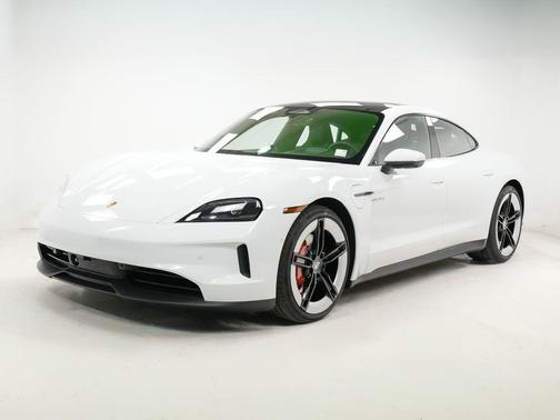 White 2026 Porsche Taycan 4S