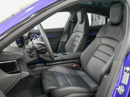 Purple Sky Metallic 2026 Porsche Taycan 4 Black Edition