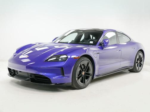 Purple Sky Metallic 2026 Porsche Taycan 4 Black Edition