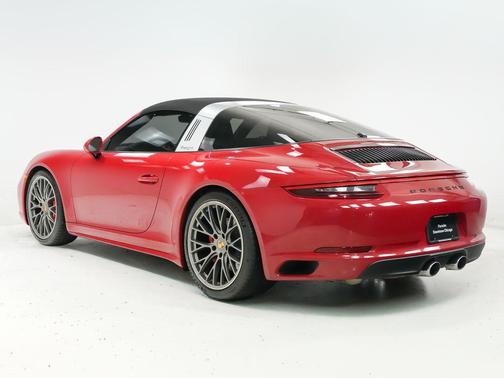 Carmine Red 2017 Porsche 911 Targa 4S