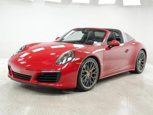Carmine Red 2017 Porsche 911 Targa 4S