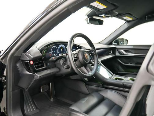Black 2025 Porsche Taycan 4S
