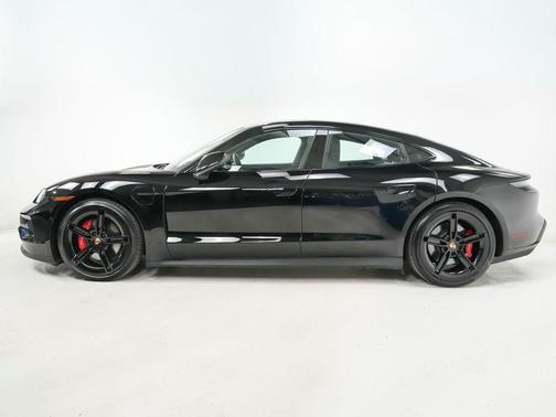 Black 2025 Porsche Taycan 4S