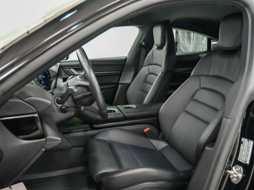 Black 2025 Porsche Taycan 4S