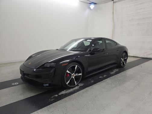 Black 2021 Porsche Taycan 4S