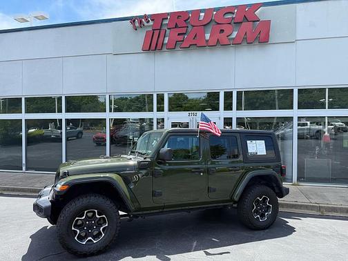 Sarge Green Clearcoat 2022 Jeep Wrangler Unlimited 4xe Rubicon