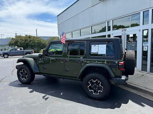 Sarge Green Clearcoat 2022 Jeep Wrangler Unlimited 4xe Rubicon