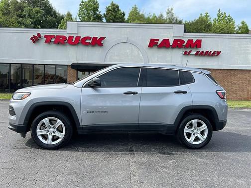 Billet Silver Metallic Clearcoat 2023 Jeep Compass Sport