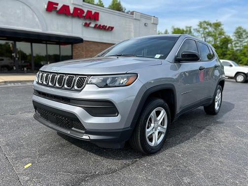 Billet Silver Metallic Clearcoat 2023 Jeep Compass Sport
