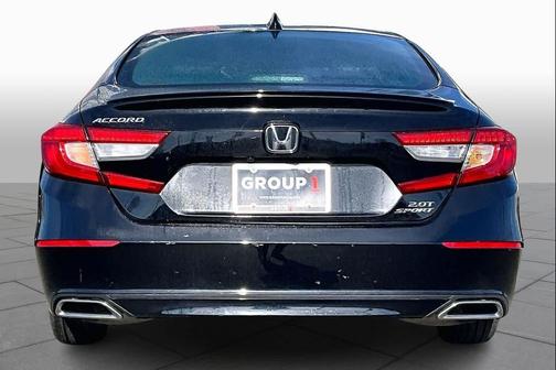 Crystal Black Pearl 2022 Honda Accord Sport 2.0T