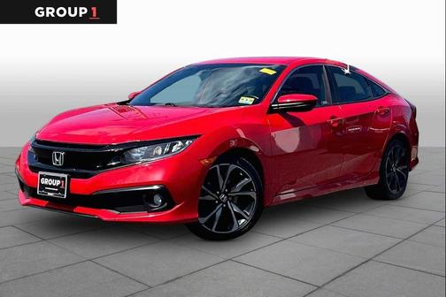 Rallye Red 2021 Honda Civic Sport