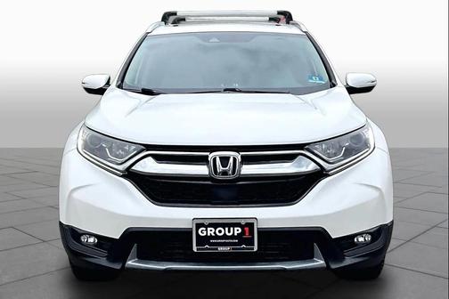 White Diamond Pearl 2018 Honda CR-V EX-L