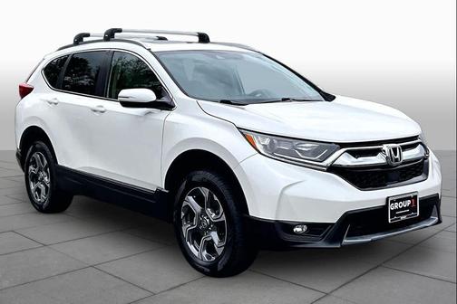 White Diamond Pearl 2018 Honda CR-V EX-L