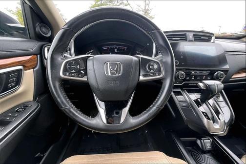 White Diamond Pearl 2018 Honda CR-V EX-L