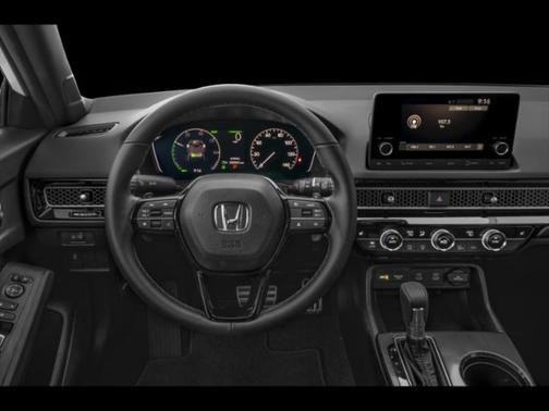 Gray 2026 Honda Civic Hybrid Sport