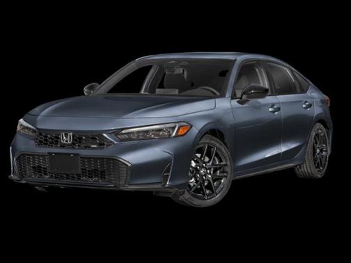 Gray 2026 Honda Civic Hybrid Sport