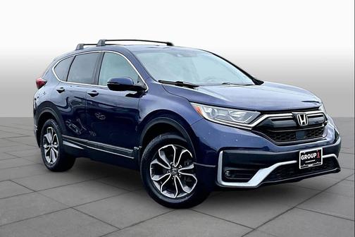 Blue 2020 Honda CR-V AWD EX-L