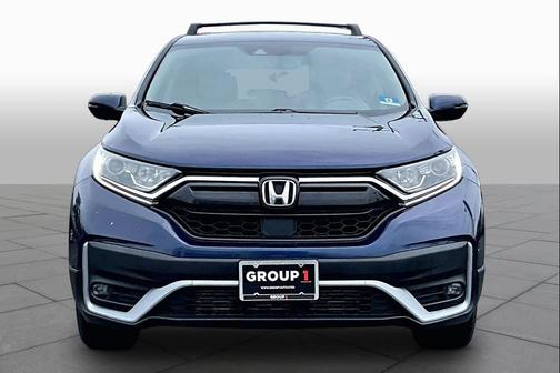 Blue 2020 Honda CR-V AWD EX-L