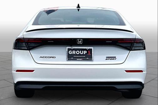 Platinum White Pearl 2026 Honda Accord Hybrid Sport
