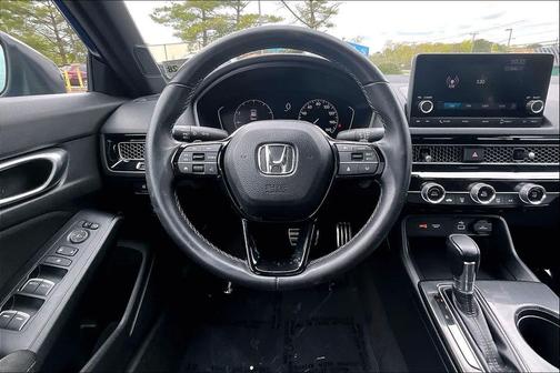 Aegean Blue Metallic 2023 Honda Civic Sport
