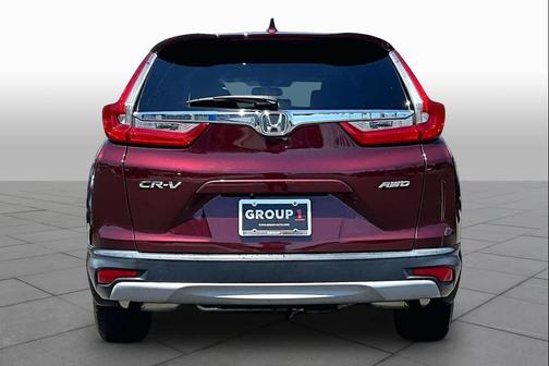 Red 2019 Honda CR-V EX