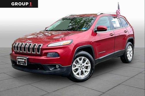 Deep Cherry Red Crystal Pearlcoat 2014 Jeep Cherokee Latitude