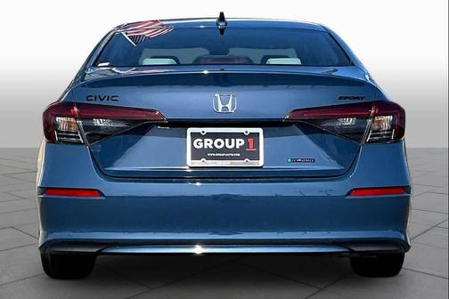 Blue Lagoon Pearl 2026 Honda Civic Hybrid Sport