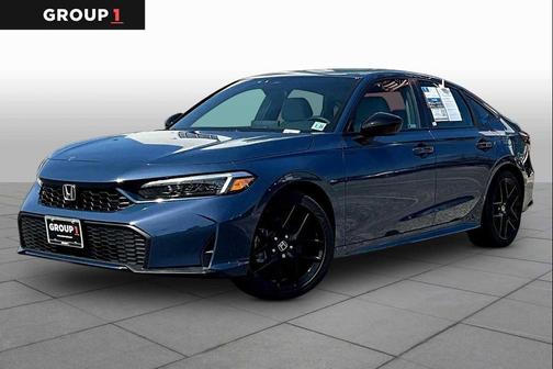 Blue Lagoon Pearl 2026 Honda Civic Hybrid Sport