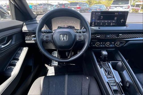 Platinum White Pearl 2026 Honda Accord Hybrid Sport