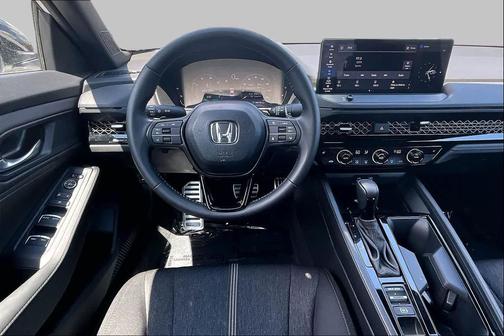 Platinum White Pearl 2026 Honda Accord Hybrid Sport