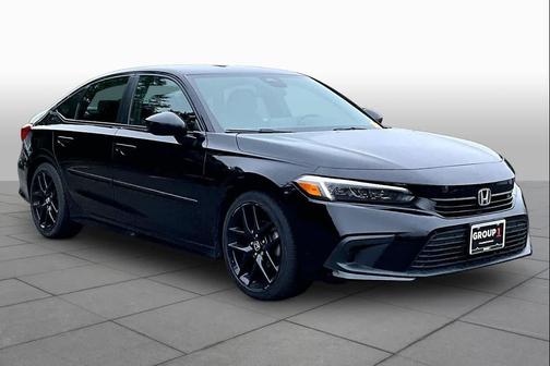 Crystal Black Pearl 2023 Honda Civic Sport