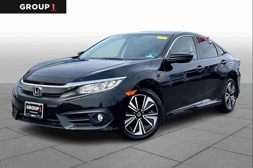 White 2018 Honda Civic EX-T