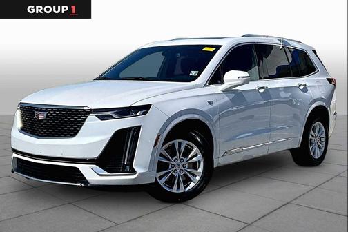Crystal White Tricoat 2024 Cadillac XT6 Luxury FWD