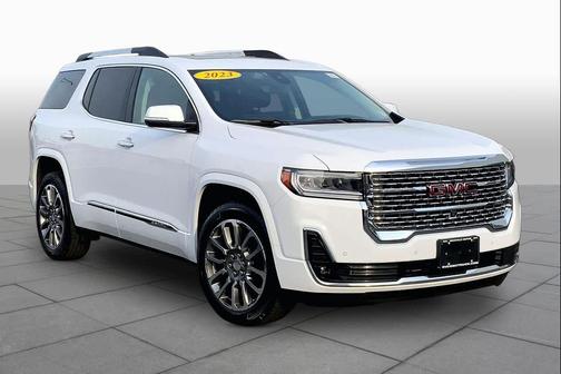 Summit White 2023 GMC Acadia Denali