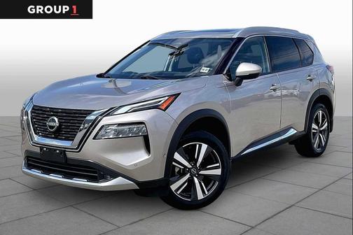 Champagne Silver Metallic 2022 Nissan Rogue Platinum