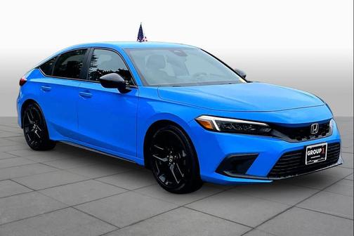 Boost Blue Pearl 2024 Honda Civic Sport