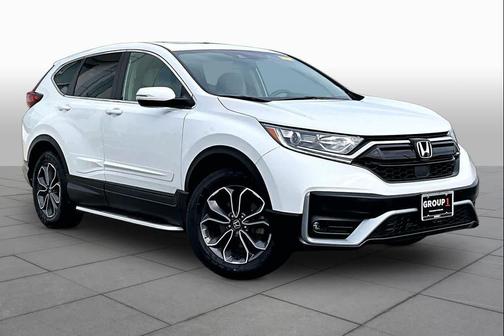 Platinum White Pearl 2021 Honda CR-V AWD EX