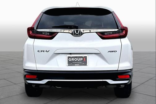 Platinum White Pearl 2021 Honda CR-V AWD EX