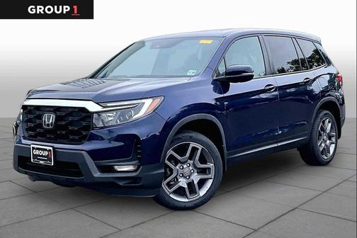 Obsidian Blue Pearl 2022 Honda Passport AWD EX-L