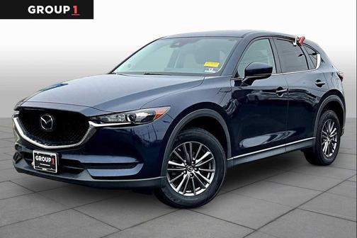 Deep Crystal Blue Mica 2019 Mazda CX-5 Touring