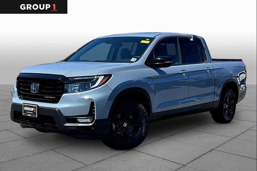 Sonic Gray Pearl 2023 Honda Ridgeline Black