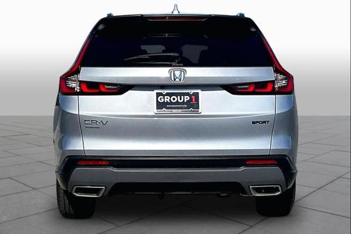 Lunar Silver Metallic 2024 Honda CR-V Hybrid Sport AWD