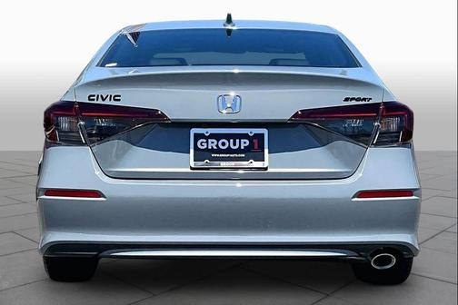 Gray 2026 Honda Civic Sport