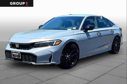 Gray 2026 Honda Civic Sport