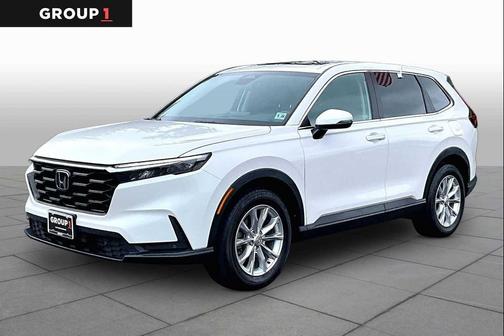 Platinum White Pearl 2023 Honda CR-V EX-L