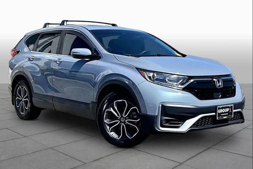 Gray 2022 Honda CR-V AWD EX